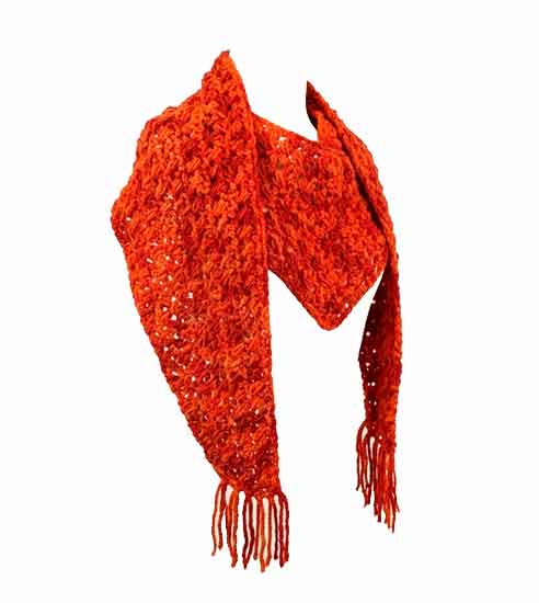 Cachecol-de-crochê-laranja-em-cores-quentes-benizia-camargo-trico-e-croche