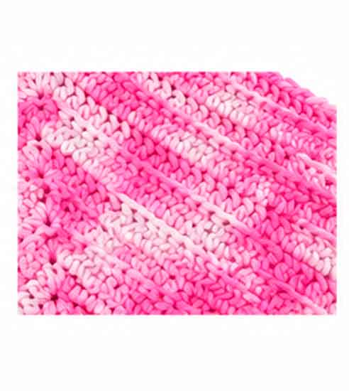 Top de Tricô Rosa e Branco- Bralette de crochê rosa e branco - Imagem 5
